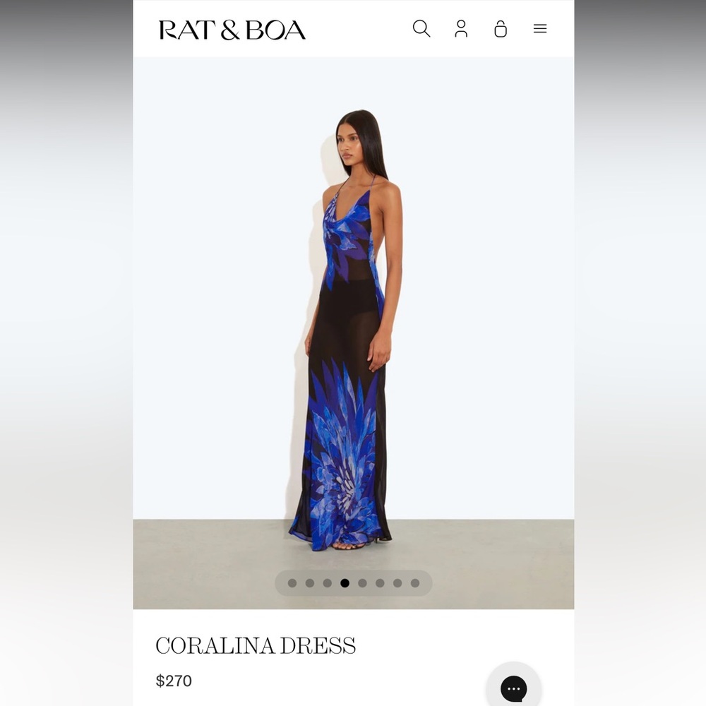 Rat and Boa Coralina Dress